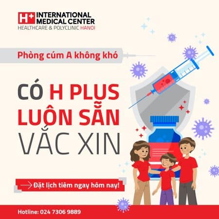 h plus luôn sẵn vaccine